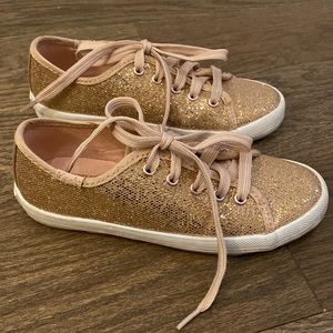 Keds Kickstart Celebrations sneakers. Rose gold. Kids 11M.